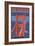 San Francisco, California - Golden Gate Bridge-Lantern Press-Framed Art Print