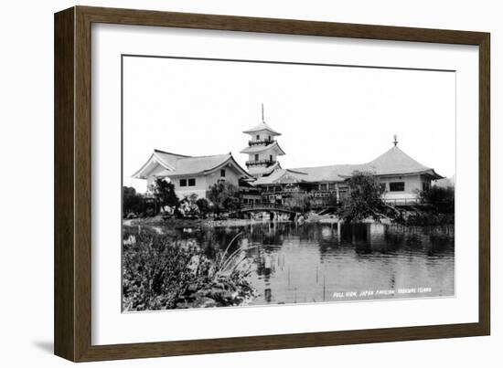 San Francisco, California - Japan Pavilion on Treasure Island-Lantern Press-Framed Art Print