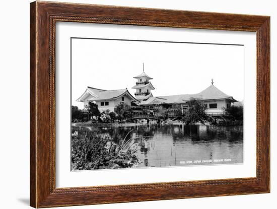 San Francisco, California - Japan Pavilion on Treasure Island-Lantern Press-Framed Art Print