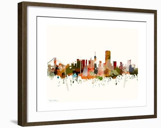 San Francisco California Mark 2-Mark Ashkenazi-Framed Giclee Print