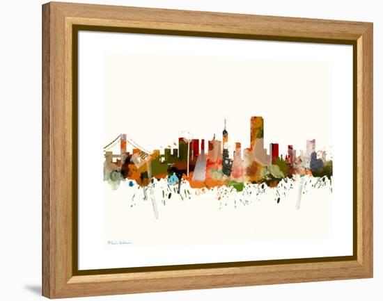 San Francisco California Mark 2-Mark Ashkenazi-Framed Premier Image Canvas