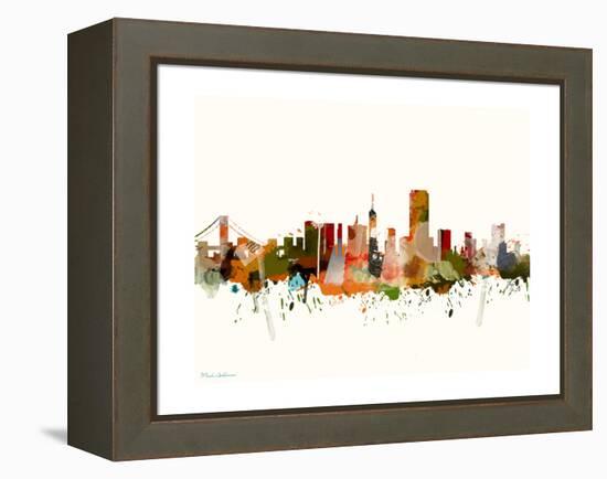 San Francisco California Mark 2-Mark Ashkenazi-Framed Premier Image Canvas