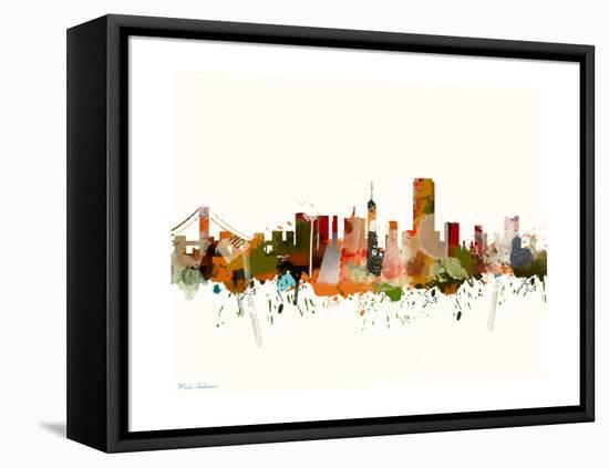 San Francisco California Mark 2-Mark Ashkenazi-Framed Premier Image Canvas