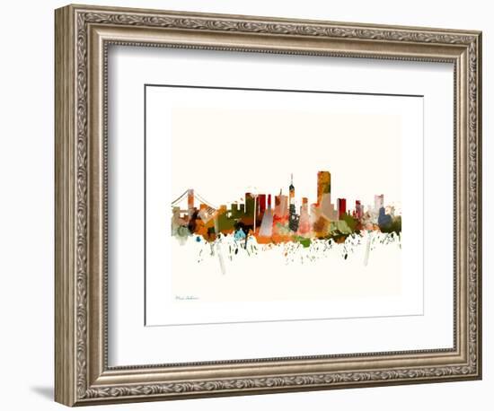 San Francisco California Mark 2-Mark Ashkenazi-Framed Giclee Print