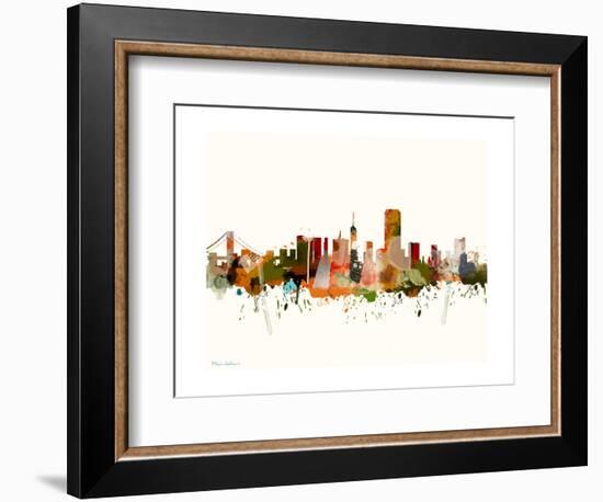 San Francisco California Mark 2-Mark Ashkenazi-Framed Giclee Print