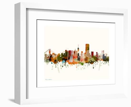 San Francisco California Mark 2-Mark Ashkenazi-Framed Giclee Print