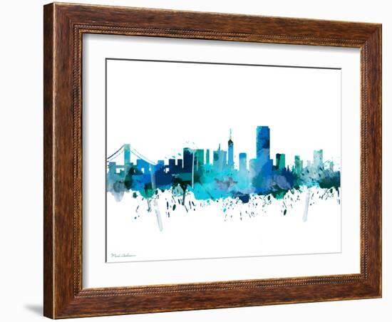 San Francisco California Mark-Mark Ashkenazi-Framed Giclee Print