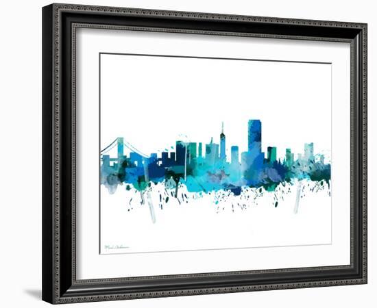 San Francisco California Mark-Mark Ashkenazi-Framed Giclee Print