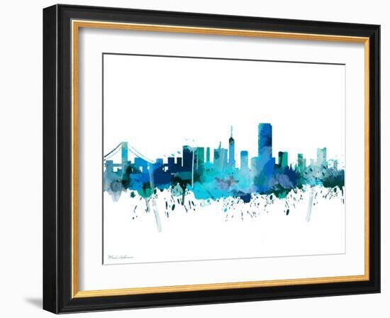 San Francisco California Mark-Mark Ashkenazi-Framed Giclee Print