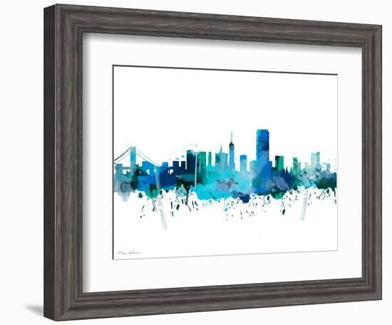 San Francisco California Mark-Mark Ashkenazi-Framed Giclee Print