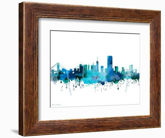 San Francisco California Mark-Mark Ashkenazi-Framed Giclee Print