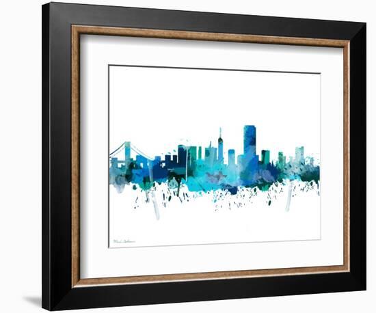 San Francisco California Mark-Mark Ashkenazi-Framed Giclee Print