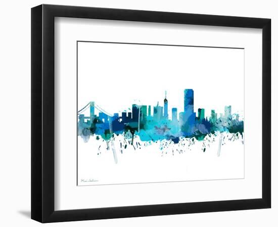 San Francisco California Mark-Mark Ashkenazi-Framed Giclee Print