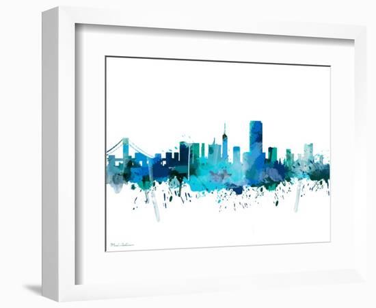 San Francisco California Mark-Mark Ashkenazi-Framed Giclee Print