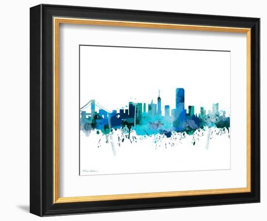 San Francisco California Mark-Mark Ashkenazi-Framed Giclee Print