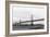 San Francisco, California - Panoramic View of Bay Bridge-Lantern Press-Framed Art Print