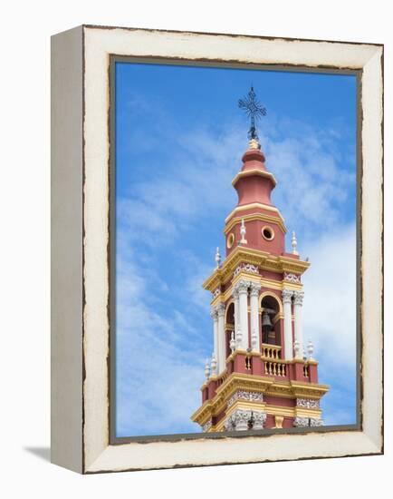 San Francisco Church. Town of Salta, north of Argentina, located in the foothills of the Andes.-Martin Zwick-Framed Premier Image Canvas