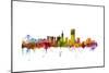 San Francisco City Skyline-Michael Tompsett-Mounted Art Print