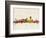 San Francisco City Skyline-Michael Tompsett-Framed Art Print