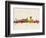 San Francisco City Skyline-Michael Tompsett-Framed Art Print