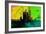 San Francisco City Skyline-NaxArt-Framed Art Print