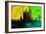 San Francisco City Skyline-NaxArt-Framed Art Print