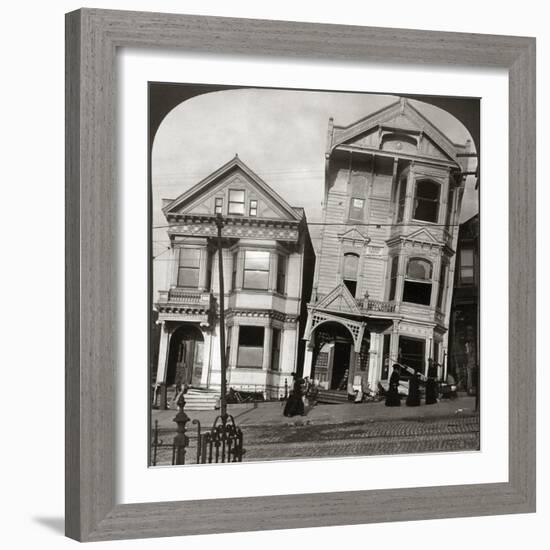 San Francisco Earthquake-null-Framed Giclee Print