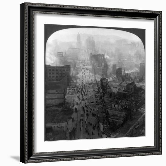 San Francisco Earthquake-null-Framed Giclee Print