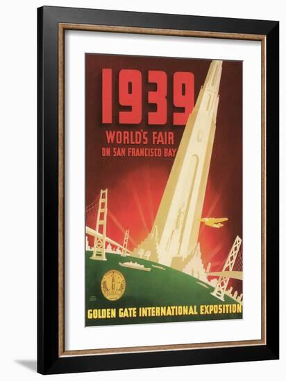 San Francisco Fair Poster-null-Framed Art Print