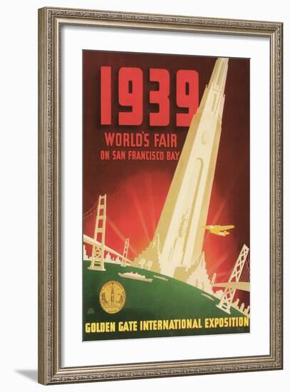 San Francisco Fair Poster-null-Framed Art Print