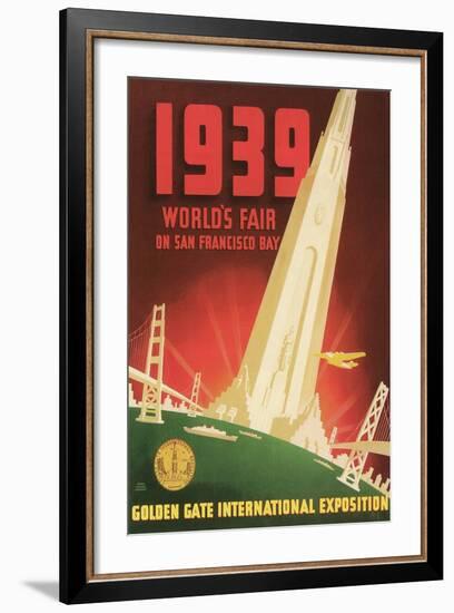 San Francisco Fair Poster-null-Framed Art Print