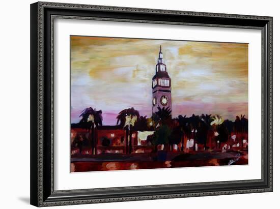 San Francisco Ferry Plaza Building-Markus Bleichner-Framed Art Print