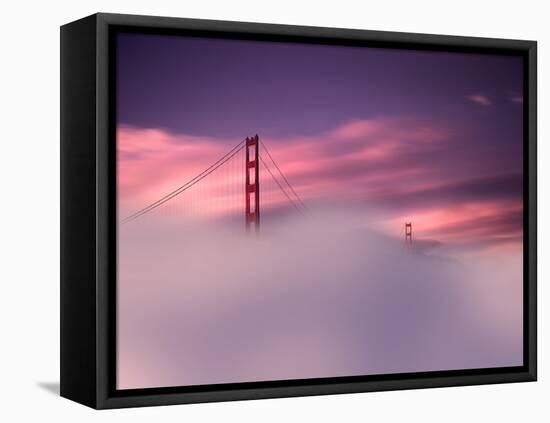 San Francisco Fog-Philippe Sainte-Laudy-Framed Premier Image Canvas