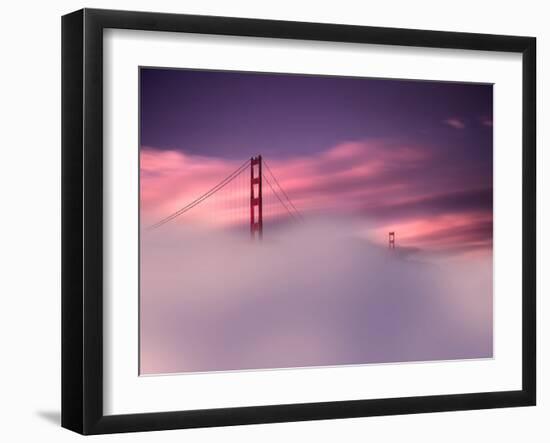 San Francisco Fog-Philippe Sainte-Laudy-Framed Photographic Print