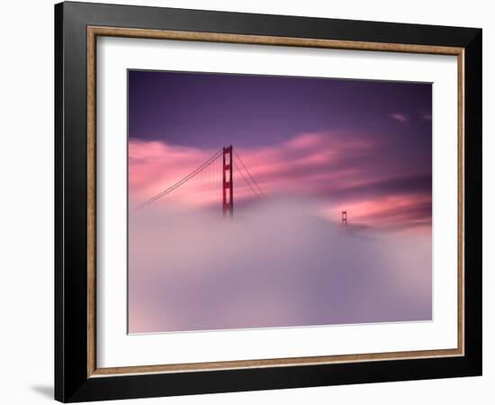 San Francisco Fog-Philippe Sainte-Laudy-Framed Photographic Print