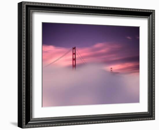 San Francisco Fog-Philippe Sainte-Laudy-Framed Photographic Print