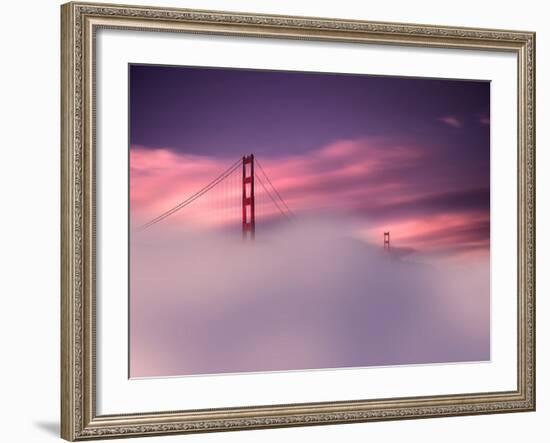 San Francisco Fog-Philippe Sainte-Laudy-Framed Photographic Print