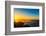 San Francisco Golden Gate Bridge Sunrise California USA from Marin Headlands-holbox-Framed Photographic Print