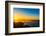 San Francisco Golden Gate Bridge Sunrise California USA from Marin Headlands-holbox-Framed Photographic Print