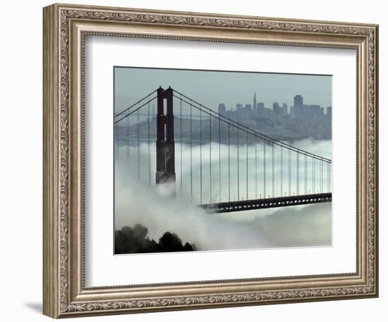 San Francisco Golden Gate Bridge-Paul Sakuma-Framed Photographic Print