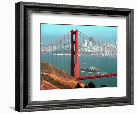 San Francisco Golden Gate Bridge-Eric Risberg-Framed Photographic Print