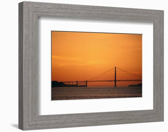 San Francisco Golden Gate Sunset-null-Framed Art Print
