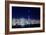 San Francisco Holiday Cityscape and Crescent Moon-Vincent James-Framed Photographic Print