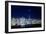 San Francisco Holiday Cityscape and Crescent Moon-Vincent James-Framed Photographic Print