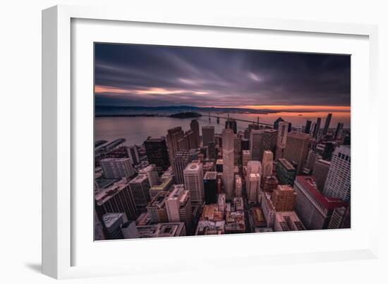 San Francisco Look Down-Bruce Getty-Framed Photographic Print