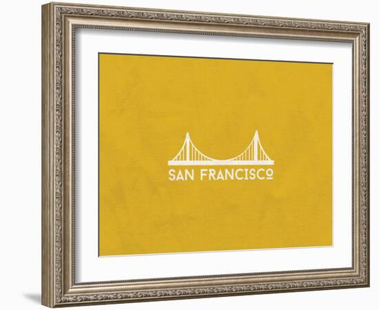 San Francisco Minimalism-null-Framed Art Print