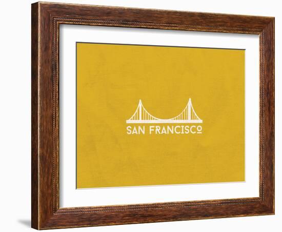 San Francisco Minimalism-null-Framed Art Print