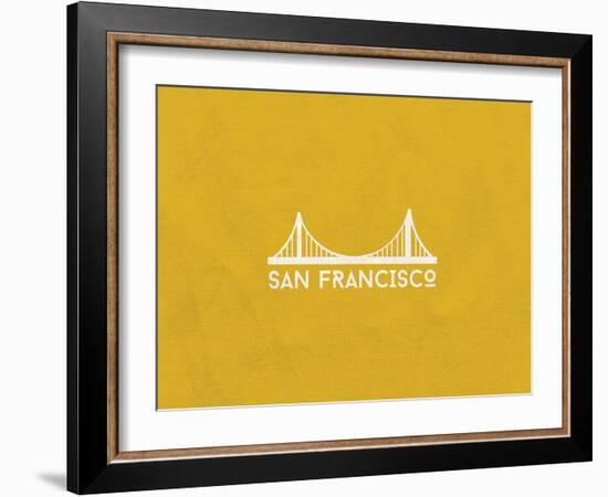 San Francisco Minimalism-null-Framed Art Print