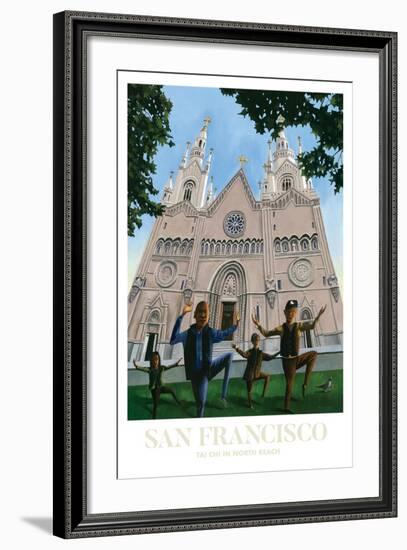 San Francisco - North Beach-Mark Ulriksen-Framed Art Print