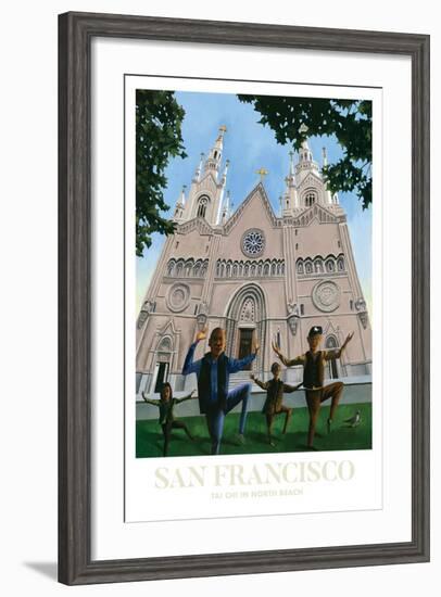 San Francisco - North Beach-Mark Ulriksen-Framed Art Print